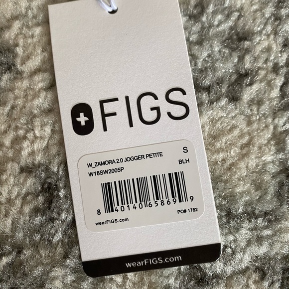 *SOLD* Figs S/P Chalk Pink Zamora scrub pants - Picture 3 of 3